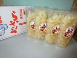 0057 特別栽培らっきょうの甘酢漬(8袋セット)の詳細へ
