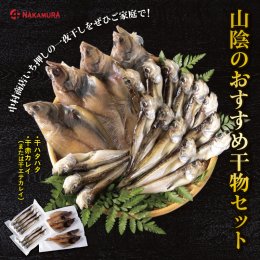 0827&nbsp;山陰のおすすめ干物セット【中村商店】の詳細へ