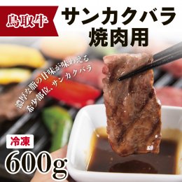 1514　鳥取牛サンカクバラ焼肉用&nbsp;600g（冷凍）の詳細へ